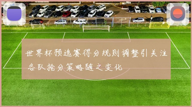 世界杯预选赛得分规则调整引关注 各队抢分策略随之变化